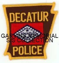 ARKANSAS,DECATUR POLICE 1